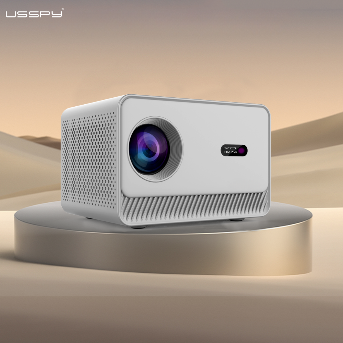 Videoproiector Smart Portabil, 200ANSI lumeni, Android 12, Dual Wi-Fi