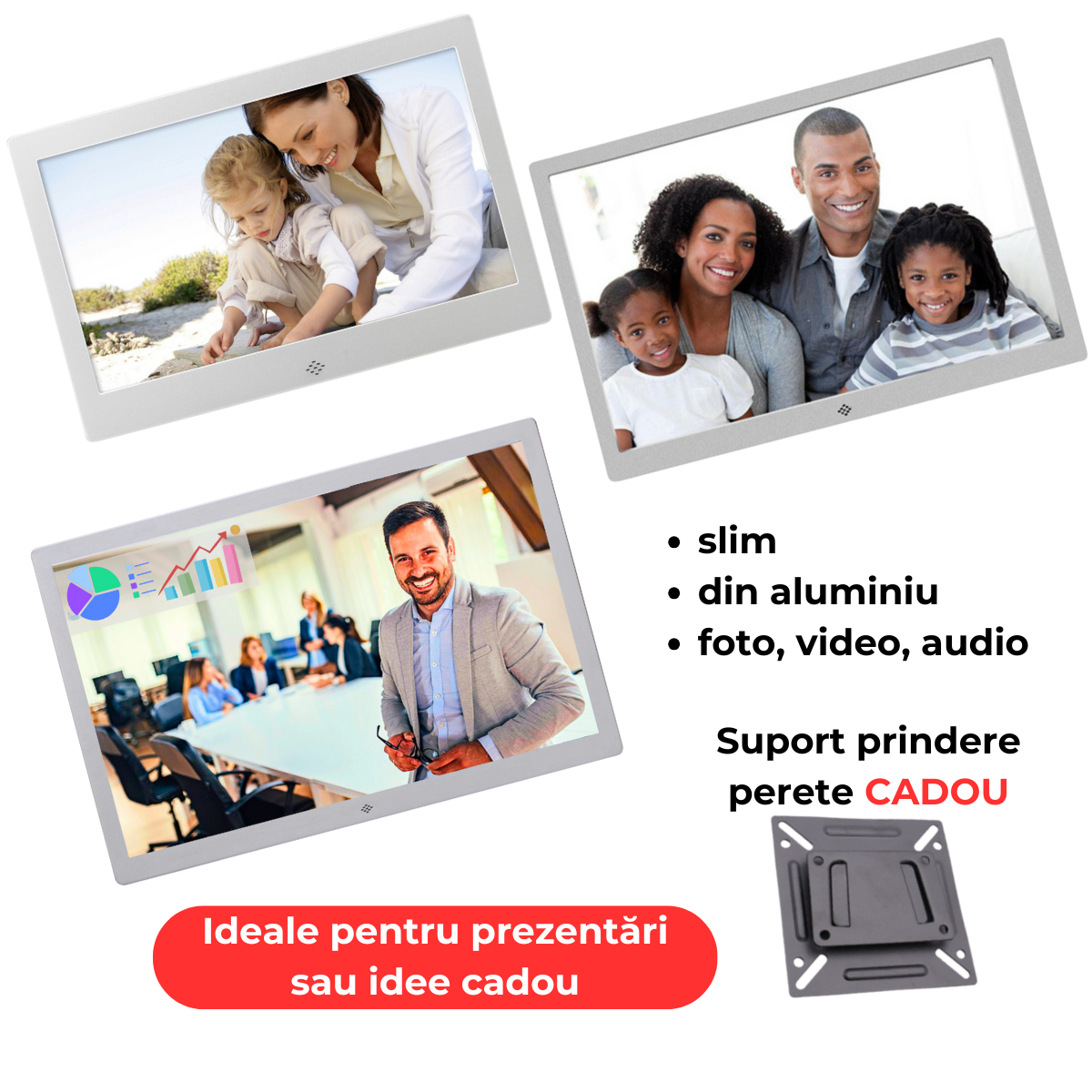 Rame Foto Digitale din Aluminiu