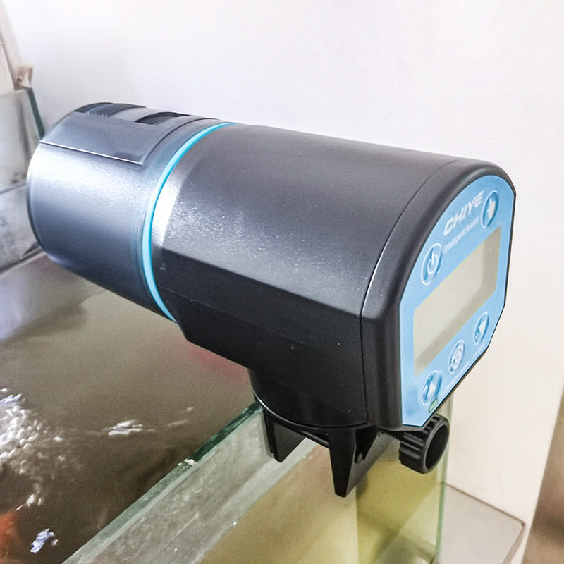 Hranitor automat pentru pesti USSPY, testoase, acvarii, distribuitor de hrana cu temporizator, acumulator incorporat, reincarcabil cu cablu USB