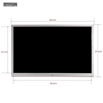 Rama foto digitala 15 inch din aluminiu, slim, LED