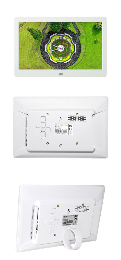 Rama foto digitala, 10 inch, slim, IPS, Alb