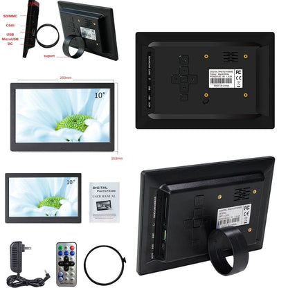 Rama foto digitala, 10 inch, slim, IPS, Alb