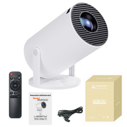 Videoproiector inteligent 2in1 cu consola gaming